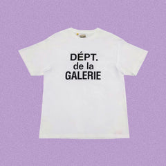 Gallery Dept. DÉPT. de la GALERIE Short Sleeve T-Shirt - White/Black