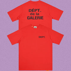 Gallery Dept. DÉPT. de la GALERIE Short Sleeve T-Shirt - Red/Black