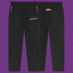 Roughplay Small Logo Track Sweatpants - Black