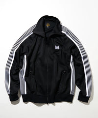 Needles Style Embroidered Butterfly Track Jacket - Black/White