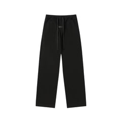 Fear Of God Essentials Straight‑Leg Sweatpants Black