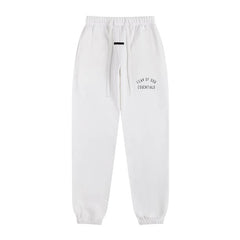Fear Of God Essentials Vintage Letter Jogger Sweatpants White
