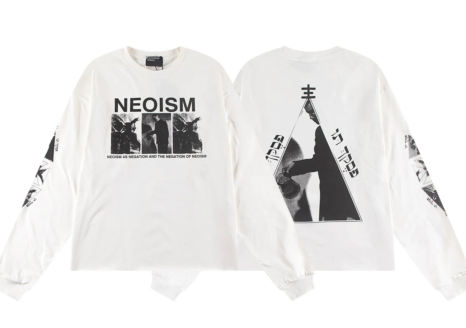 Enfants Riches Déprimés "Neoism" Graphic Long-Sleeve - White